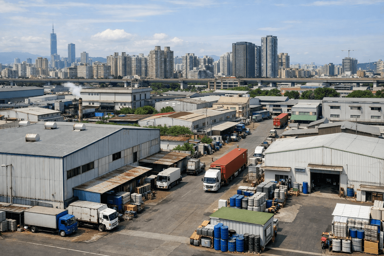 板橋、中和、三重、新莊乙種工業用地